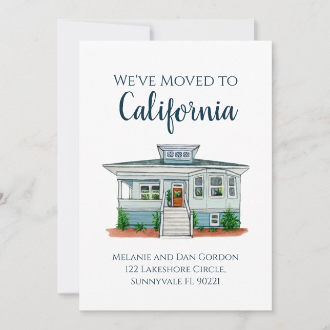 Accueil - Faire-part de déplacement (Devant)