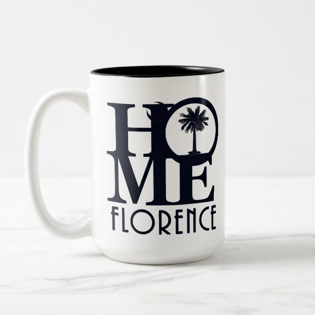 ACCUEIL Florence SC 15 oz Café Mug (Gauche)