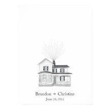 Accueil flottant Empreintes digitales Livre d'or