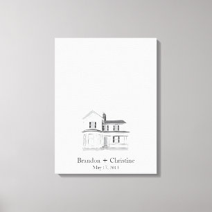 Accueil flottant Empreintes digitales Livre d'or