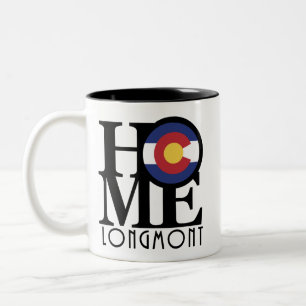 ACCUEIL Mug à café à deux tons Longmont 11oz