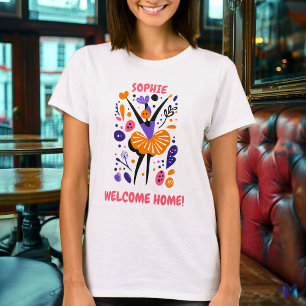 Accueil personnalisé T-shirt Ballerina