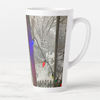 Accueil Pour Les Fêtes Latte Mug