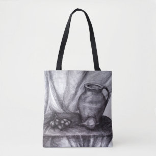 Accueil Sac fourre-tout de dessin au crayon tout-s