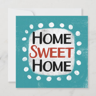 Accueil Sweet Home Carte de voeux
