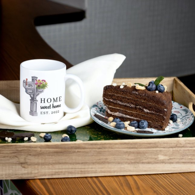 Accueil Sweet Home Mailbox Mug (Créateur téléchargé)