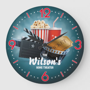 Accueil Théâtre Cinéma Personnalisable Horloge mur