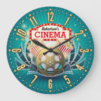 Accueil Théâtre Cinéma Personnalisable Horloge mur