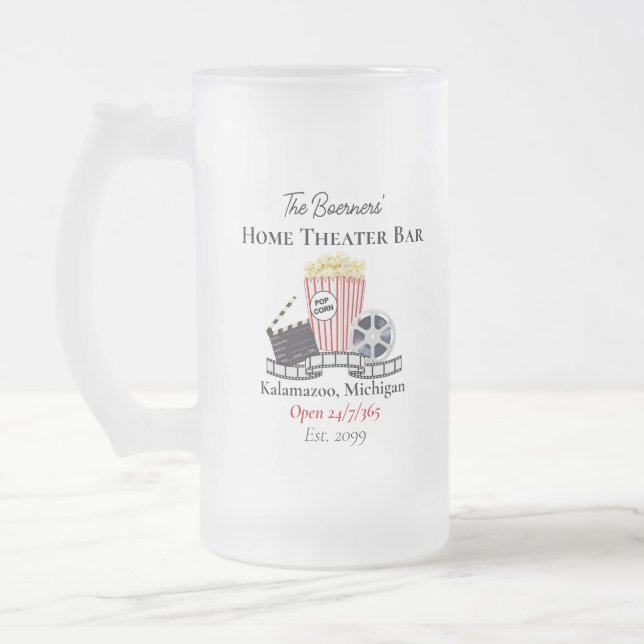 Accueil Théâtre Verres de Mug de bière congelée Vê (Gauche)