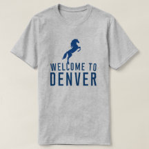 Accueil vers Denver - T-shirt de cheval de démon