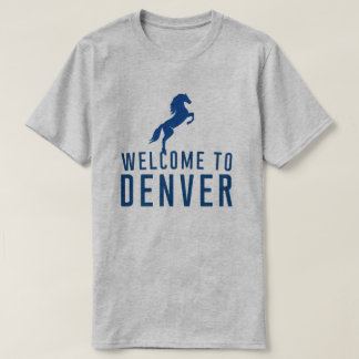 Accueil vers Denver - T-shirt de cheval de démon