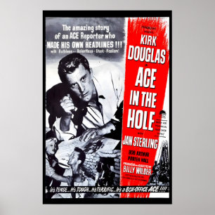 Ace in the Hole 1951 AFFICHE DE FILM IMPRIMÉE A5-A