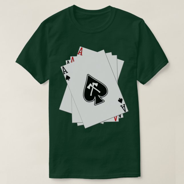 Ace of Spades Classic TShirt (Design devant)