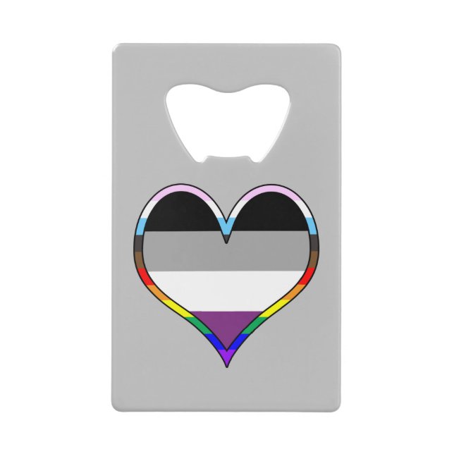 Ace Pride Heart Carte de crédit Ouverture de boute (Devant)