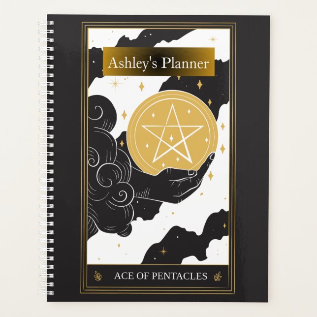 Aces de Pentacles Abundance Tarot Journal (Devant)
