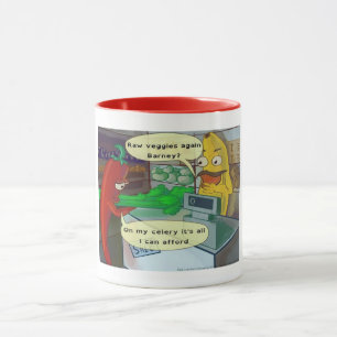 Achats de légumes végan - Mug par Rick London