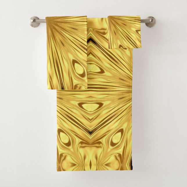 Achempong: Gilded Zenith Opulent Swirl Crimson Gol (En situation)