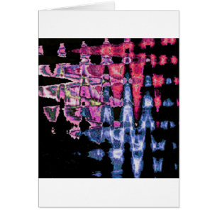 Achempong Modern Synthwave : Abstrait Rose Bleu