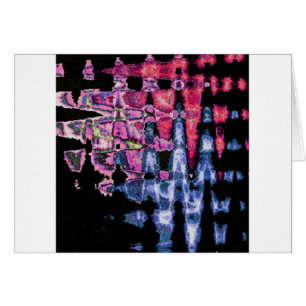 Achempong Modern Synthwave : Abstrait Rose Bleu