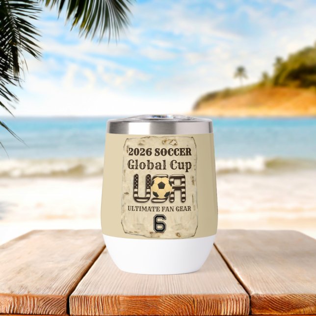 Achempong USA 2026 Coupe du Monde : Tailgate Essen (Plage (pivotée))