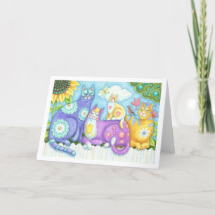 ACHETER DES AMIS DE FELINE, CARTE DE SALUT DE CHAT