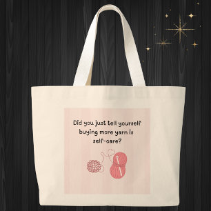 “Acheter du fil est un soin personnel” Sac fourre-