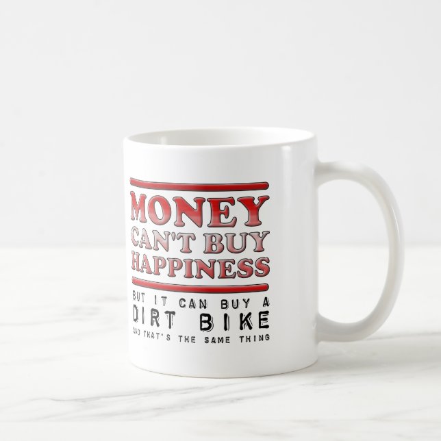 Acheter Happiness Dirt Vélo Drôle Mug (Droite)