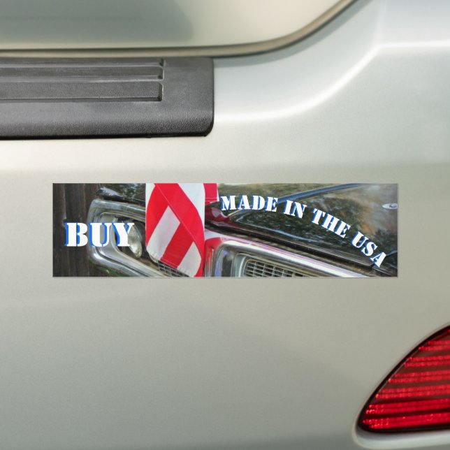 Acheter Made in the USA Bumper Sticker (En voiture)