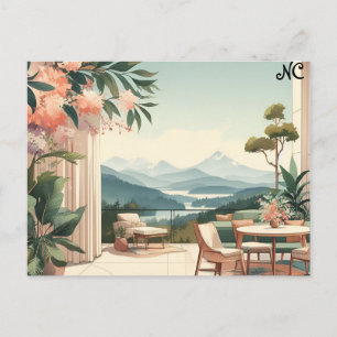 acheter maison North Carolina carte postale