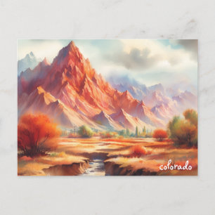 acheter red Travel Vintage Colorado Springs Carte 
