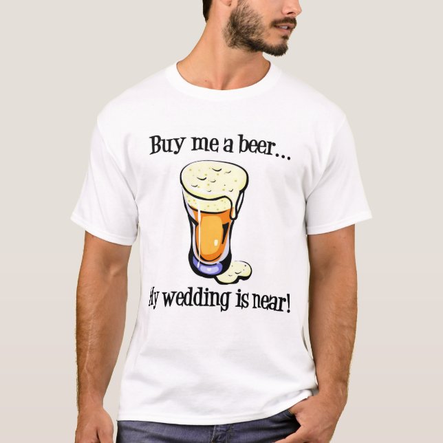 Achetez-moi un t-shirt à bière (Devant)