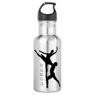 Acier Inoxydable Bouteille d'eau en métal de couples de ballet de
