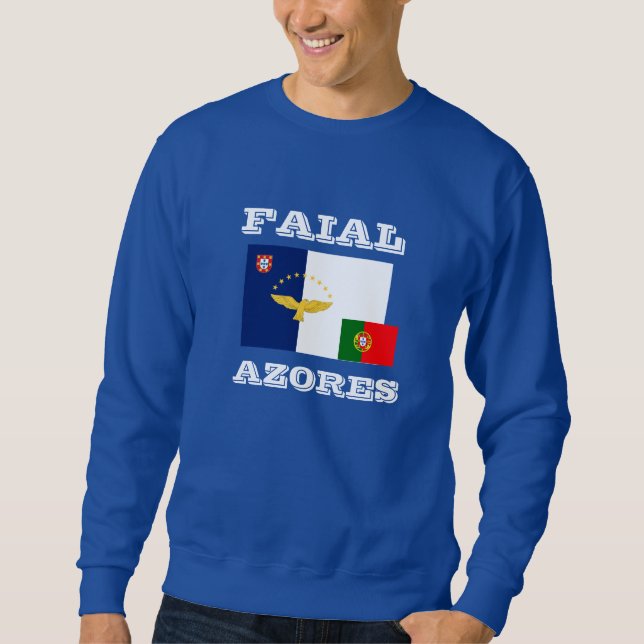 Açores - Faial Sweatshirt personnalisé (Devant)