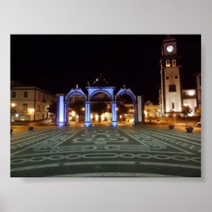 Açores - Poster de Ponta Delgada