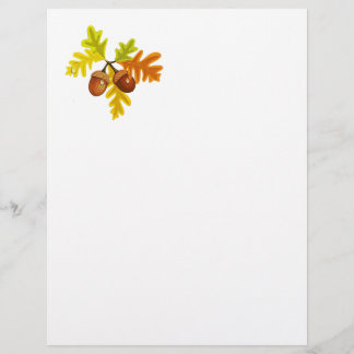 Acorns et Feuille