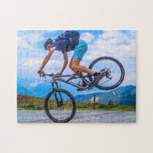 acrobatique Freestyle Cycliste Jigsaw Puzzle