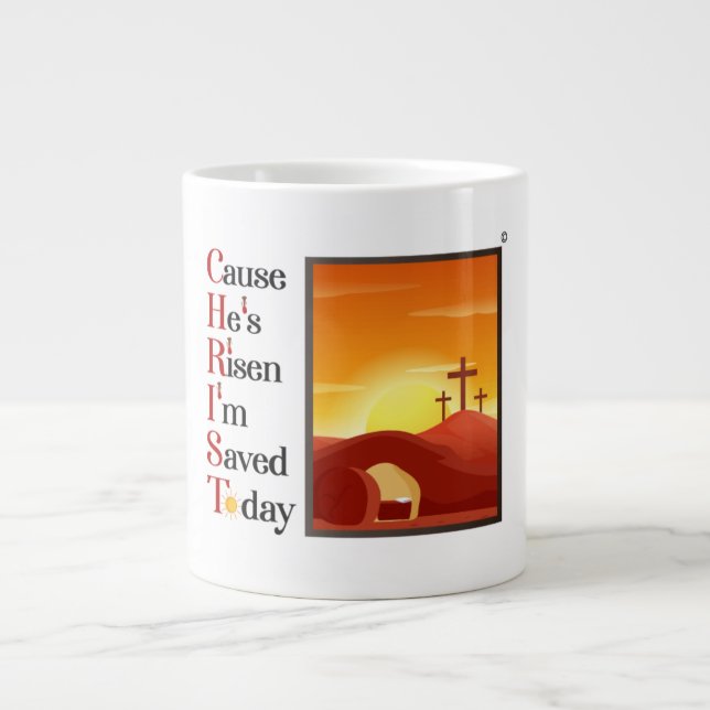 Acronyme Christ Jumbo Café Mug (Devant)
