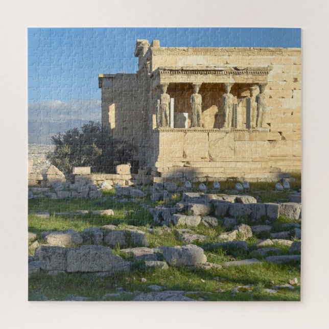 Acropole d'Athènes Erechtheion Jigsaw Puzzle (Vertical)