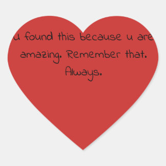 Acte de bonté aléatoire cadeau - autocollant d'amo