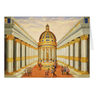 Acte I, scènes VII et VIII : Le temple de Baccus