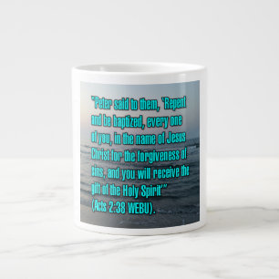 Actes 2:38 WEBU Mug