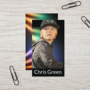 Acteurs et modèles Cartes de visite de scène