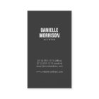 Acteurs et modèles Classic Carte de visite casque