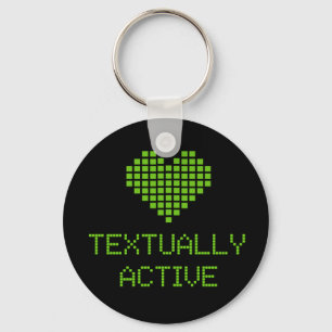 Actif textuel - porte-clés