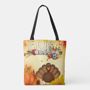 Action de grâces sac fourre-tout