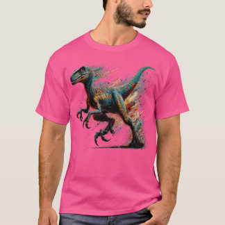 Action Velociraptor TShirt