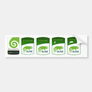 actionné par des autocollants d'opensuse