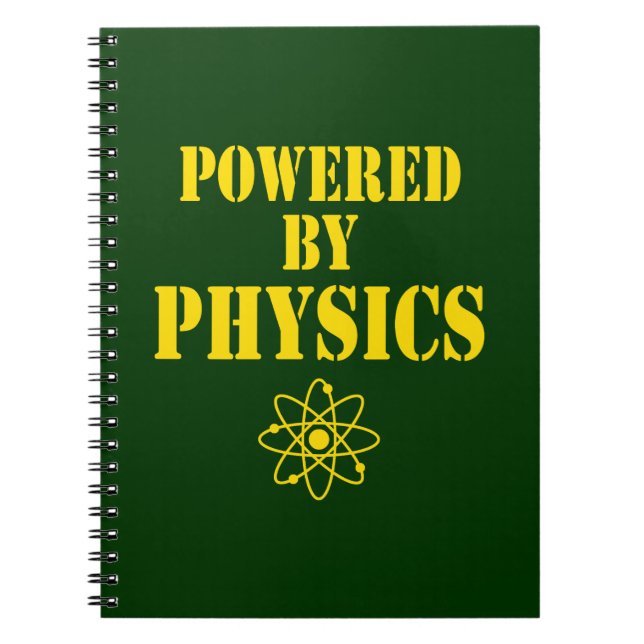 Actionné par le carnet de physique (Devant)