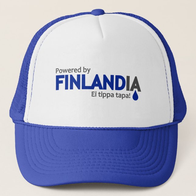 Actionné par le casquette de Finlandia - (Devant)
