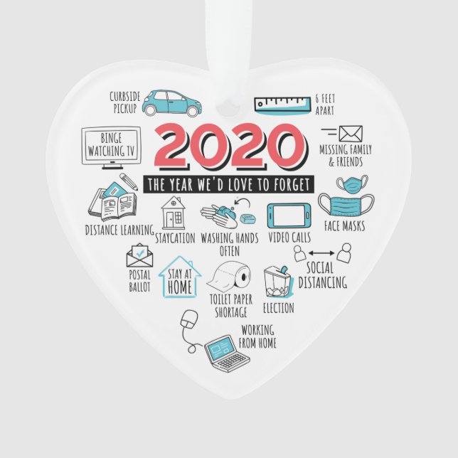 Activités de quarantaine 2020 Noël Commémoratif (devant)